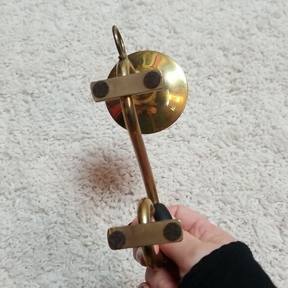 Vintage Brass Candlestick - Picture 4 of 4